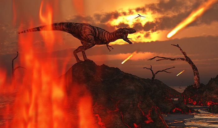 Da je asteroid udario trideset sekundi kasnije, dinosaurusi bi preživeli Da je asteroid udario trideset sekundi kasnije, dinosaurusi bi preživeli