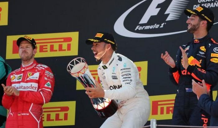 Hamilton osvojio Veliku nagradu Španije Hamilton osvojio Veliku nagradu Španije