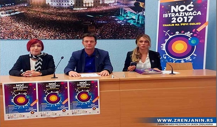 Noć istraživača i u Zrenjaninu Noć istraživača i u Zrenjaninu