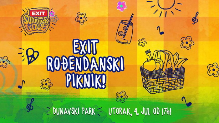 Egzit piknik 4. jula u Dunavskom parku Egzit piknik 4. jula u Dunavskom parku