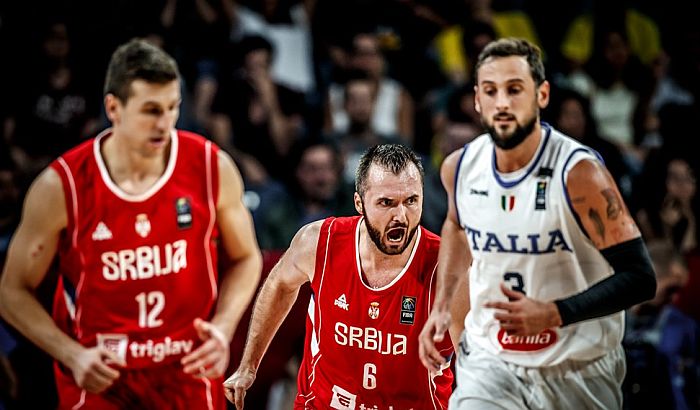 EP: Srbija ubedljiva protiv Italije, sa Rusijom u petak za finale EP: Srbija ubedljiva protiv Italije, sa Rusijom u petak za finale