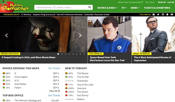 Holivudu je Rotten Tomatoes kriv za neuspeh filmova Holivudu je Rotten Tomatoes kriv za neuspeh filmova