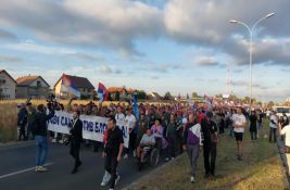 Održan treći protest pristalica SNS u Subotici protiv blokada
