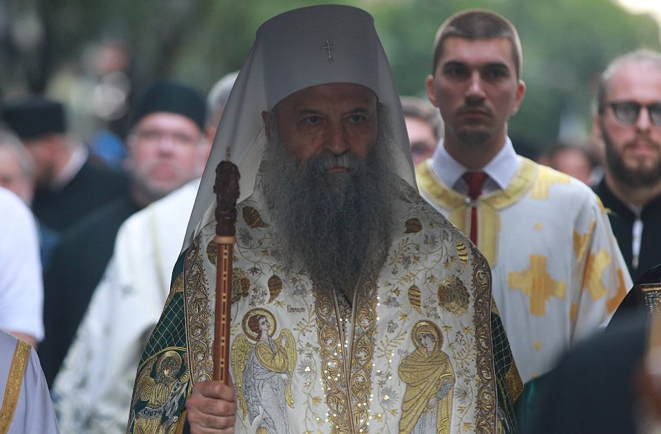 Patrijarh Pofirije: Neki ne razumeju i preziru ovo što radimo, bez gneva se molimo i za njih
