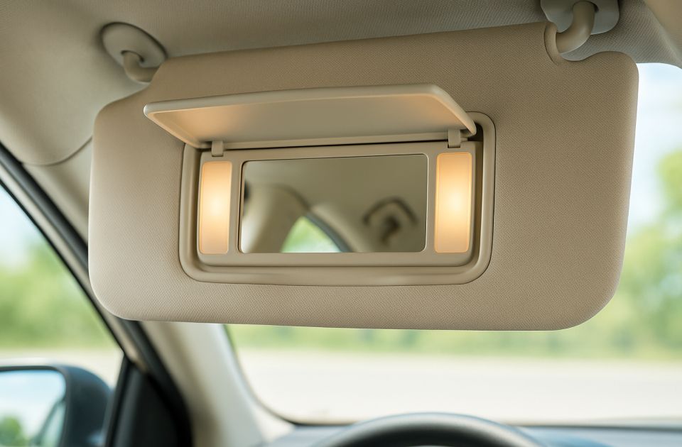 Španija kažnjava korišćenje ogledala na viziru za sunce u vozilima 