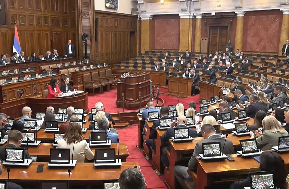UŽIVO VIDEO: U toku prva jesenja sednica Skupštine Srbije - na dnevnom redu 47 tačaka