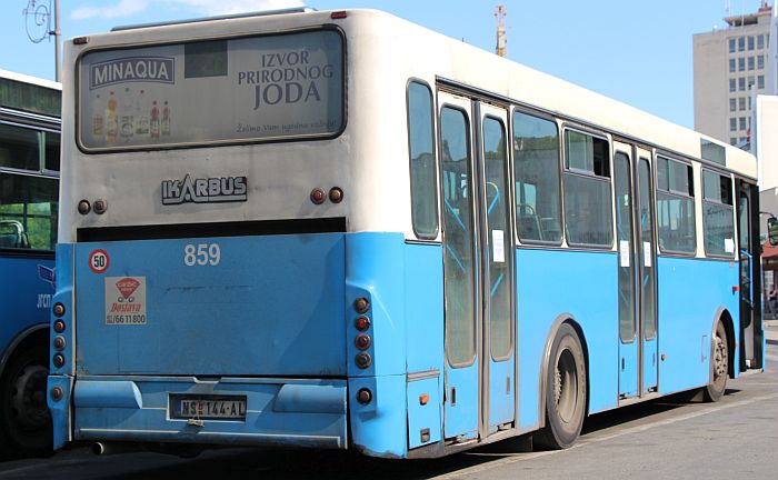 Red vožnje autobusa GSP-a za vreme Fruškogorskog maratona