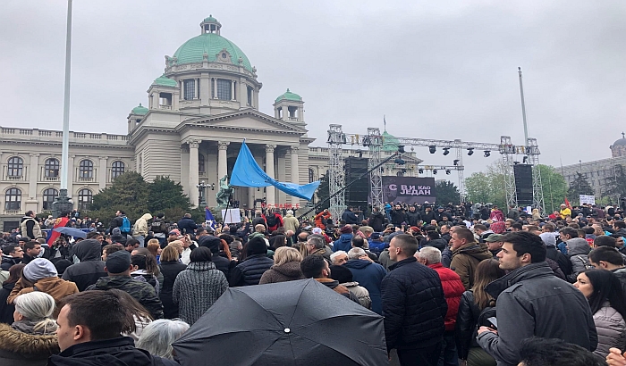 Formiranje "Slobodne zone" SZS-a u Beogradu, ali i širom Srbije