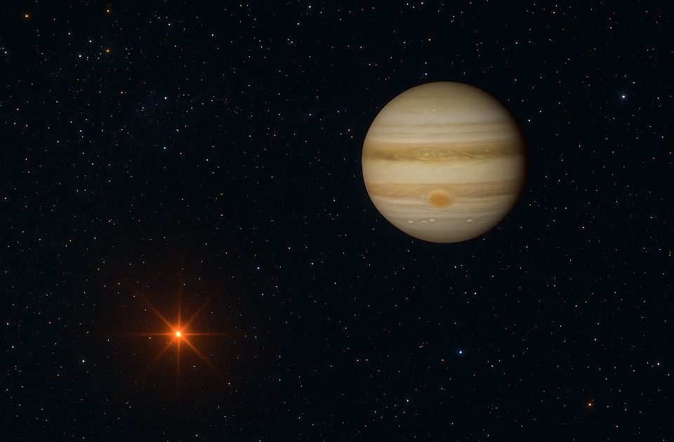 Teleskop "Džejms Veb" prvi put snimio planetu udaljenu 110 svetlosnih godina od Sunčevog sistema Teleskop "Džejms Veb" prvi put snimio planetu udaljenu 110 svetlosnih godina od Sunčevog sistema