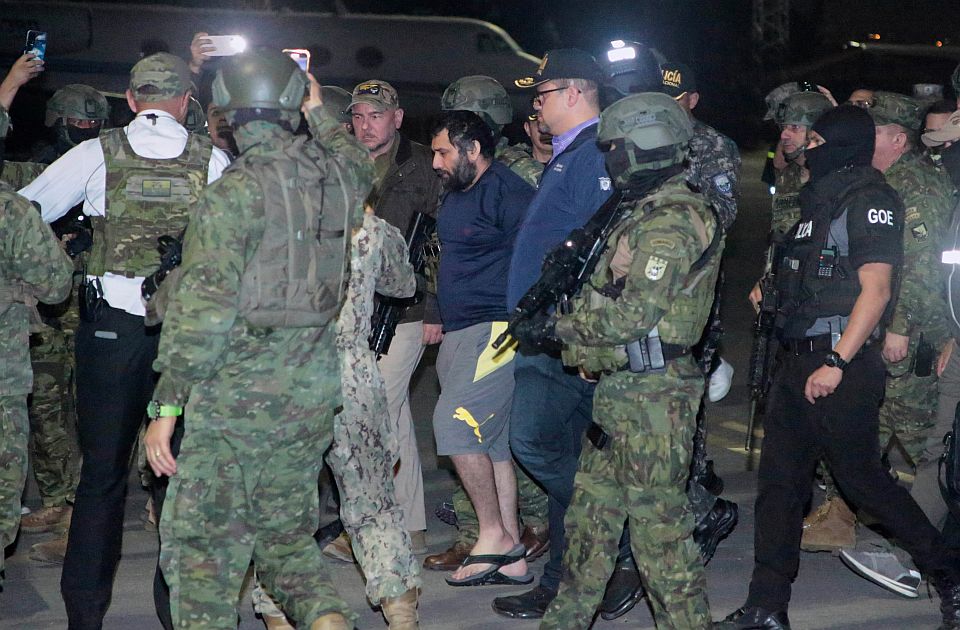 VIDEO: Ekvador uhapsio vođu bande kog SAD traže zbog bekstva iz zatvora VIDEO: Ekvador uhapsio vođu bande kog SAD traže zbog bekstva iz zatvora