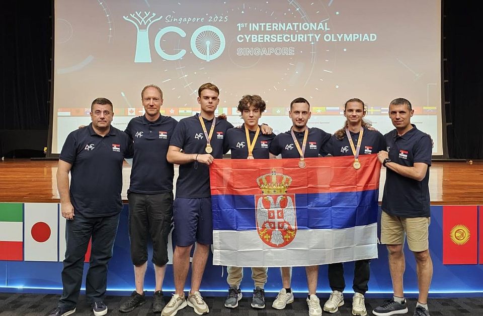 Četiri medalje učenika iz Srbije na Međunarodnoj olimpijadi iz sajber bezbednosti