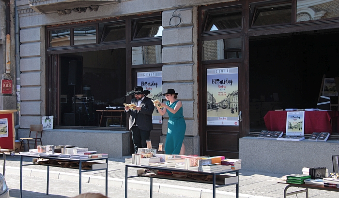 FOTO: Prvi "Bloomsday" u Novom Sadu: "Džojs je pop ikona"