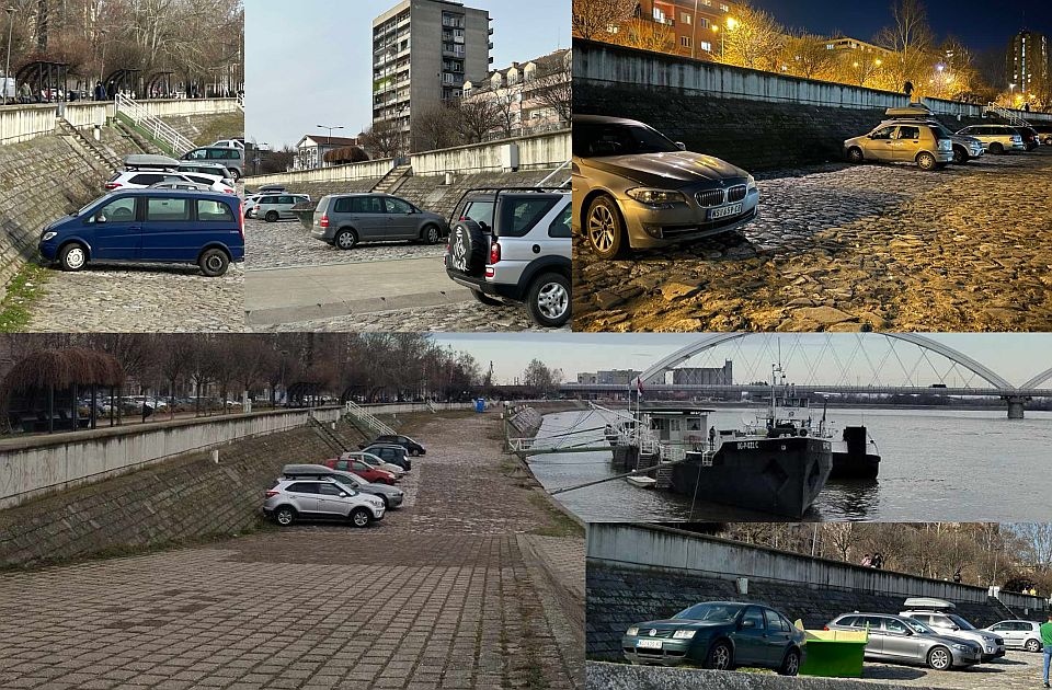 FOTO: Više od 700 kazni zbog nepropisnog parkiranja na Keju, sledi postavljanje stubića