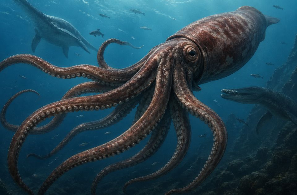 Otkriveni ostaci drevnih hobotnica: Bile su toliko velike da su lovile pretke kitova