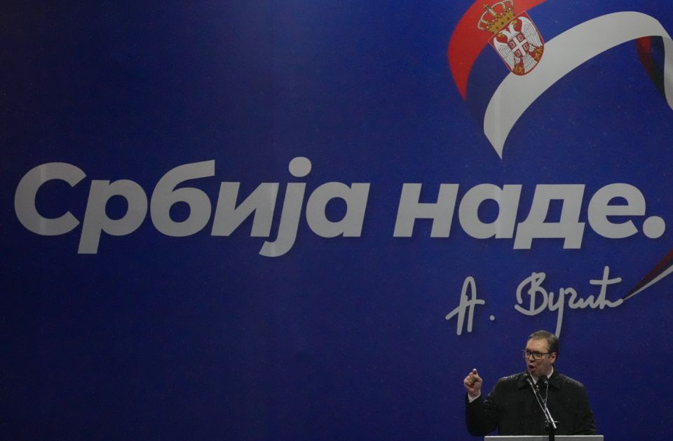 Vučić: Ovo je moje poslednje obraćanje kao predsednik Srpske napredne stranke