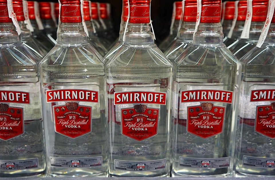 "Smirnoff" votka napušta Rusiju