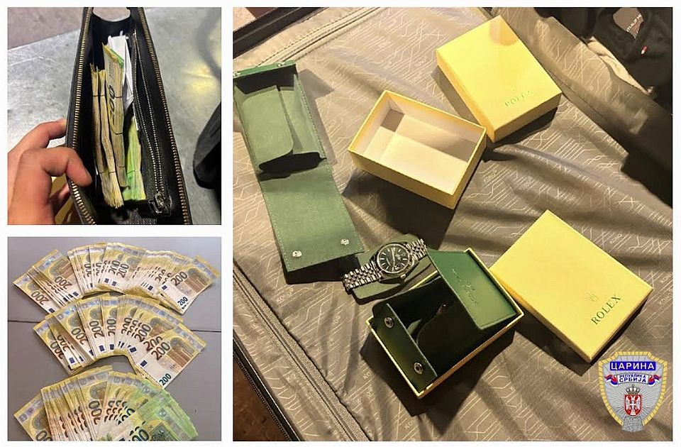 Rolex satovi, Hermes torba i 30.000 evra: Carina na Horgošu sprečila krijumčarenje vredno 60.000 evra