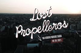 VIDEO: Pogledajte Lost Propelleros-e na krovu Novog Sada