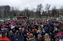 VIDEO, FOTO Održan protest ispred Skupštine u znak podrške Đokoviću: 