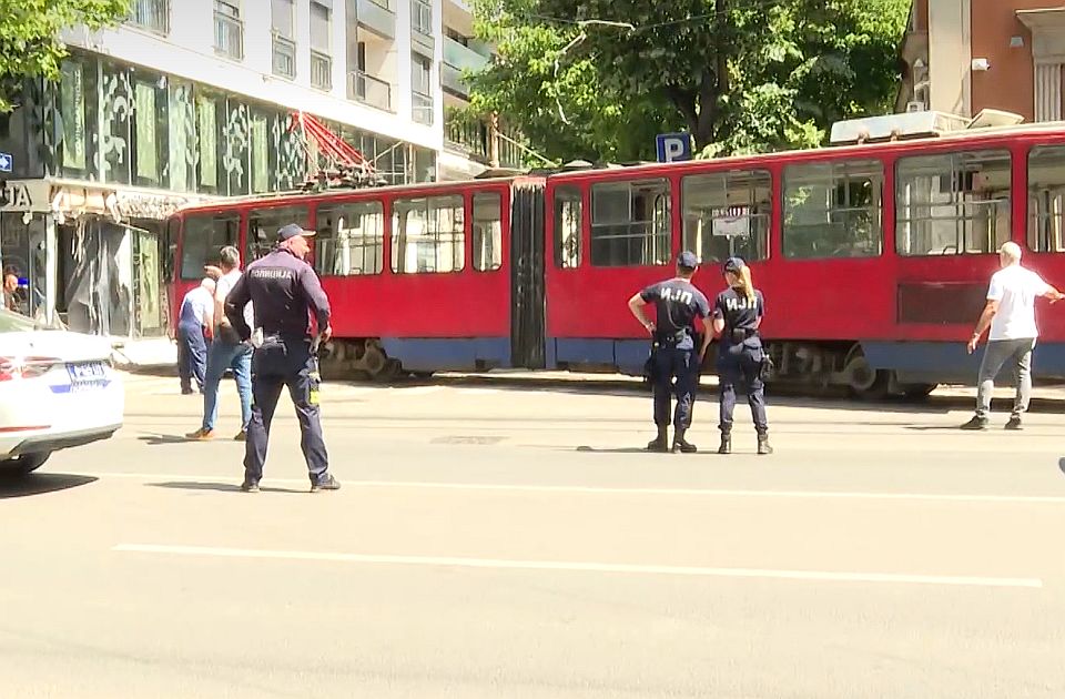 Izletanje tramvaja u Beogradu: Kriv vozač