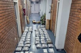 FOTO: Novosadska policija zaplenila više od 100 kg amfetamina, marihuane i kreatina i uhapsila dvojicu