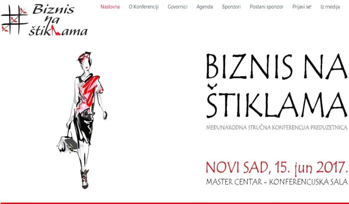  Konferencija "Biznis na štiklama" 15. juna u Master centru