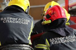 Požar u krugu IMT-a na Novom Beogradu