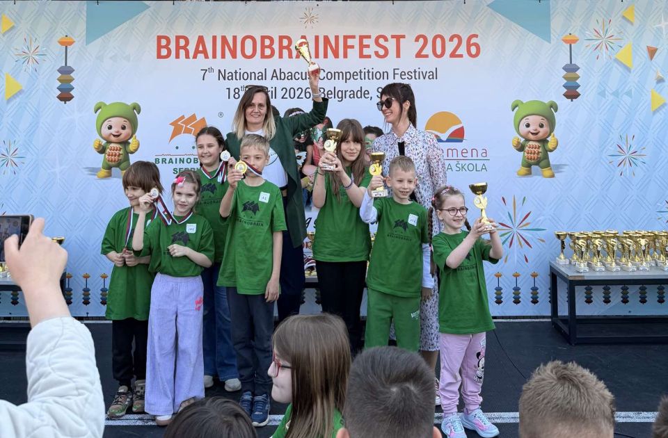 Mali Novosađani iz "Brainobrain" škole stigli do medalja i pehara na međunarodnim takmičenjima: Upis u toku