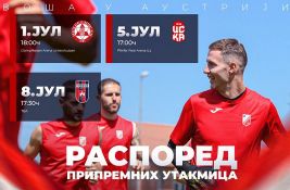 Vošu očekuju tri utakmice na pripremama u Austriji