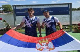 Zlato za dvojac Cvetković-Stevanović na juniorskom prvenstvu Evrope u veslanju