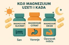 Nije svejedno koji magnezijum pijete: Možda uzimate pogrešan a da ni ne znate
