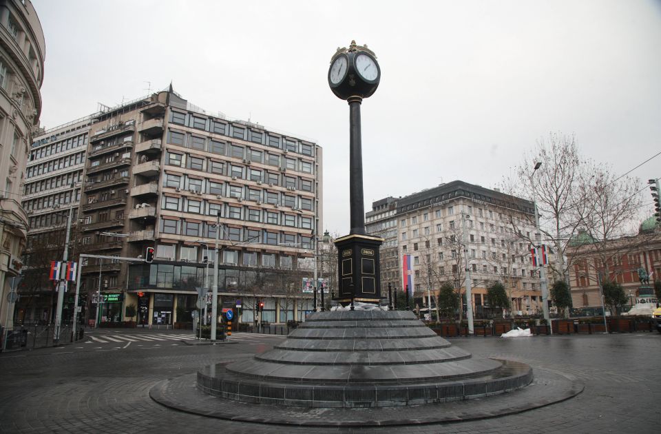 U kvaru dva mehanizma novog sata u Beogradu postavljenog pre nedelju dana