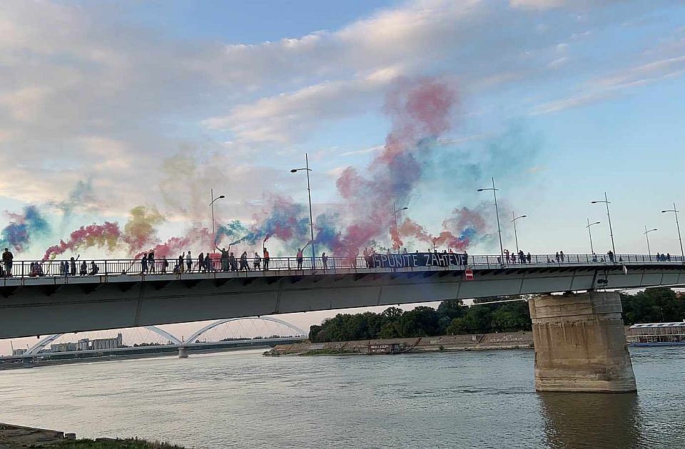 VIDEO: Završen protest u Novom Sadu, Varadinski most odblokiran