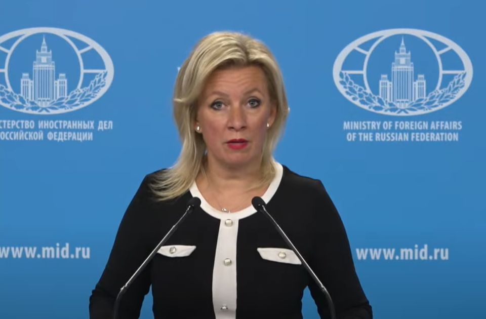 Zaharova: Moskva i Beograd zajedno traže rešenje za prevazilaženje problema sankcija NIS-u Zaharova: Moskva i Beograd zajedno traže rešenje za prevazilaženje problema sankcija NIS-u