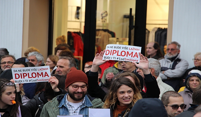 Sutra u Novom Sadu novi protest protiv vladajućeg režima