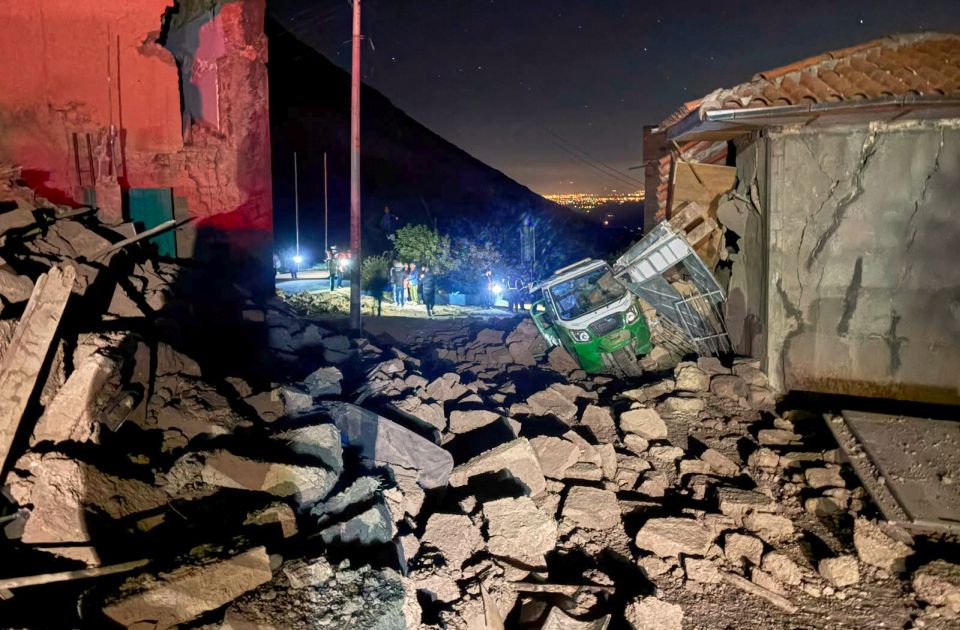 Zemljotres jačine 5,5 pogodio Peru, najmanje pet osoba poginulo