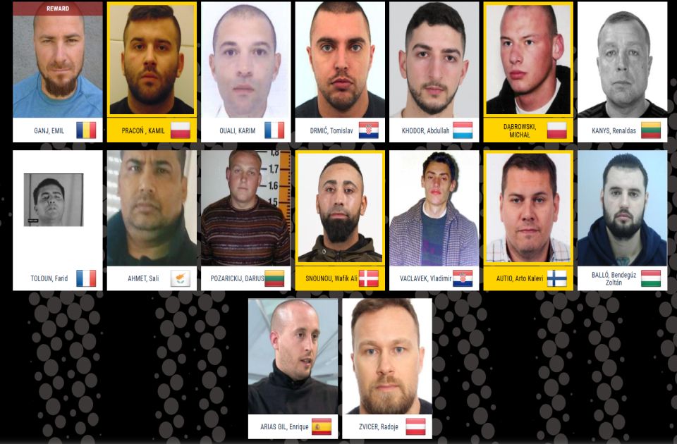 Među najtraženijim beguncima u Evropi i kriminalac osuđen u Novom Sadu za lažni pasoš