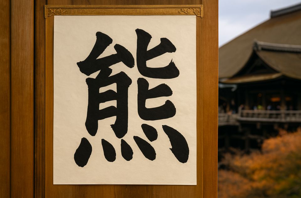 Znak za medveda izabran za simbol godine u Japanu