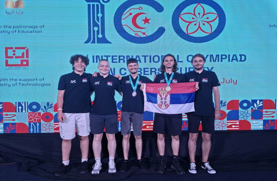Učenici iz Srbije osvojili dve medalje na Međunarodnoj olimpijadi iz sajber bezbednosti