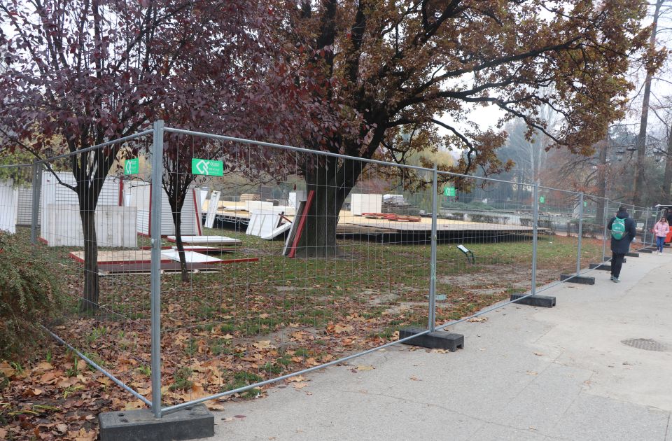 FOTO: "Ledena šuma" ponovo u Dunavskom parku