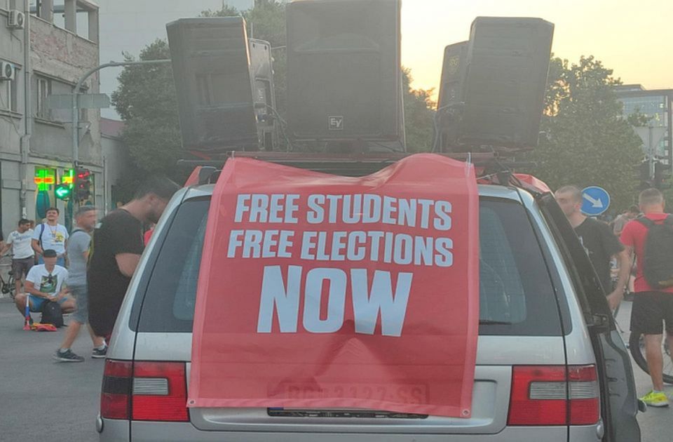 Sa skupa u Zrenjaninu poručeno: Student Luka Mihajlović mora biti slobodan
