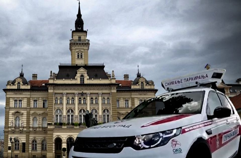 FOTO: "Oko sokolovo" stiglo u Novi Sad, uskoro kreće kažnjavanje nepropisnog parkiranja
