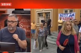 VIDEO: Malo studentkinja, malo prosvetni radnik - kad režimski mediji spontani sa narodom
