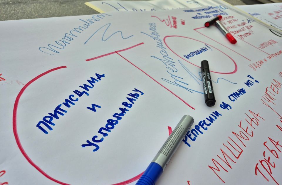 "Za dan posle": Formira se baza o svim otkazima nastavnicima koji su podržali studente "Za dan posle": Formira se baza o svim otkazima nastavnicima koji su podržali studente