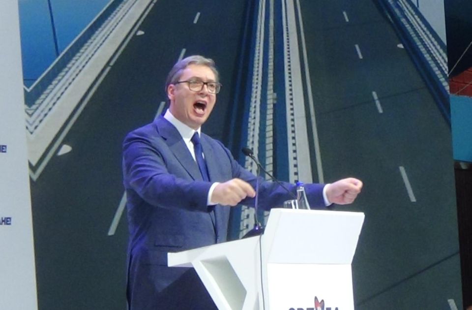 Vučić: Pomažem listi "Srbija ne sme da stane", otvoreno i pošteno