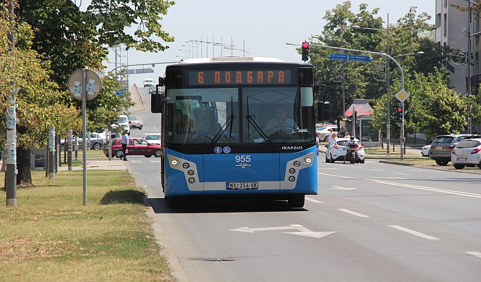 Izmene trasa linija 6, 11A i 11B u ponedeljak