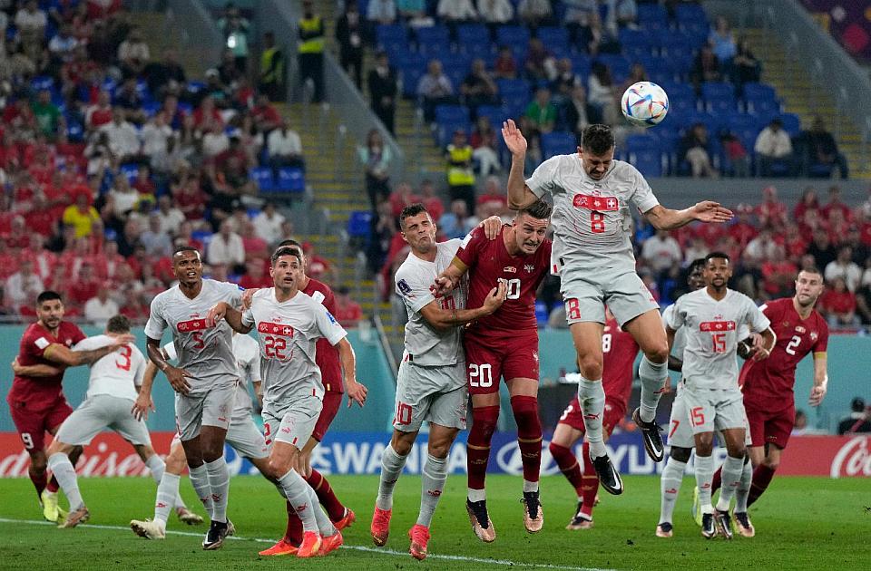 Srbija zove: Fudbaleri poraženi od Švajcarske, "orlovi" završili nastup na Svetskom prvenstvu