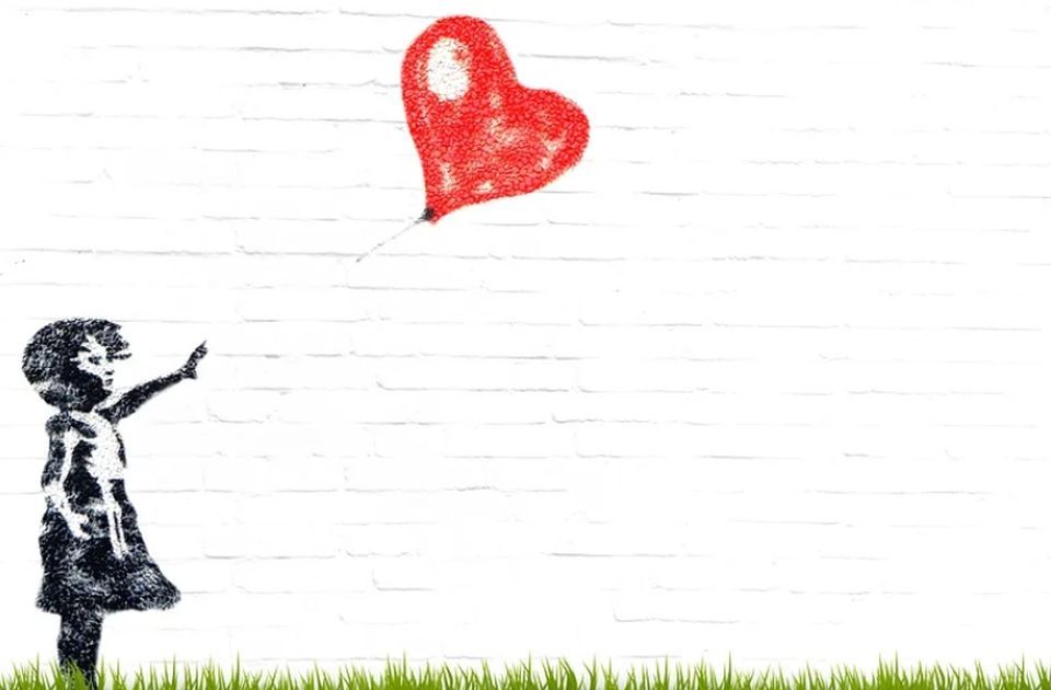 Osuđen na 13 meseci zatvora zbog krađe Benksijeve slike "Devojčica sa balonom"