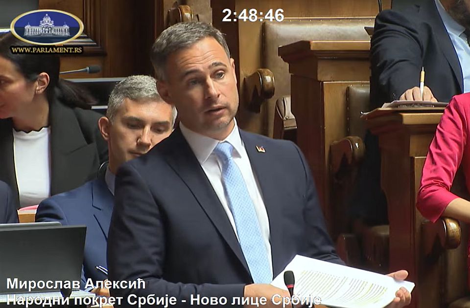 UŽIVO VIDEO: Aleksić o aferama vlasti u Skupštini govori tri sata