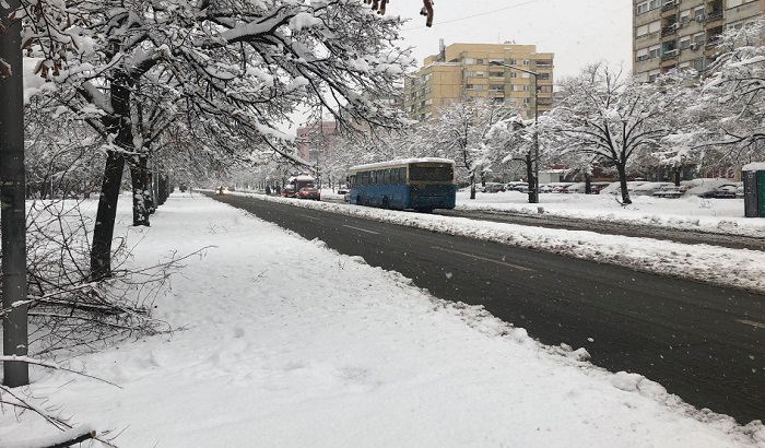 Stanje na putevima u Novom Sadu i u okolini